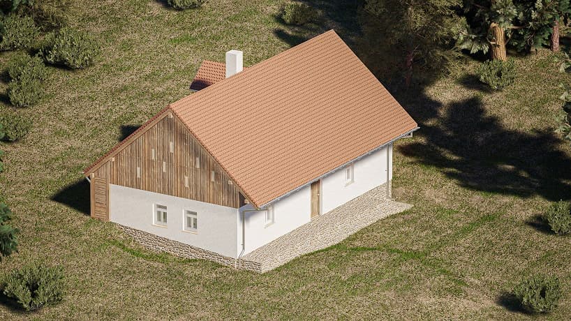 Rekonstrukce Chalupy Hájek | Od 3D Pasportu po Realizační Projekt