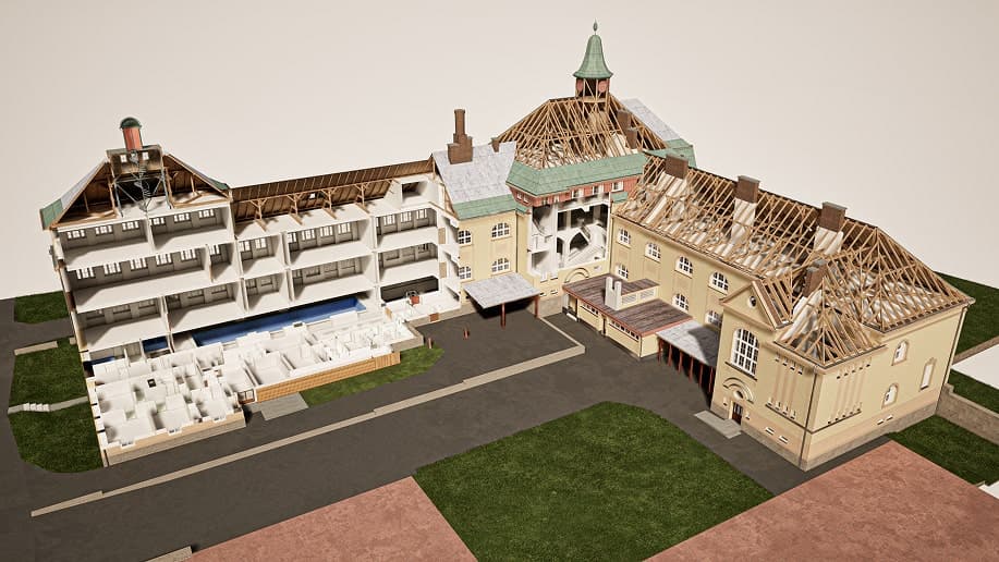 3D Pasport Gymnázia Vrchlabí | Komplexní Dokumentace Historického Objektu