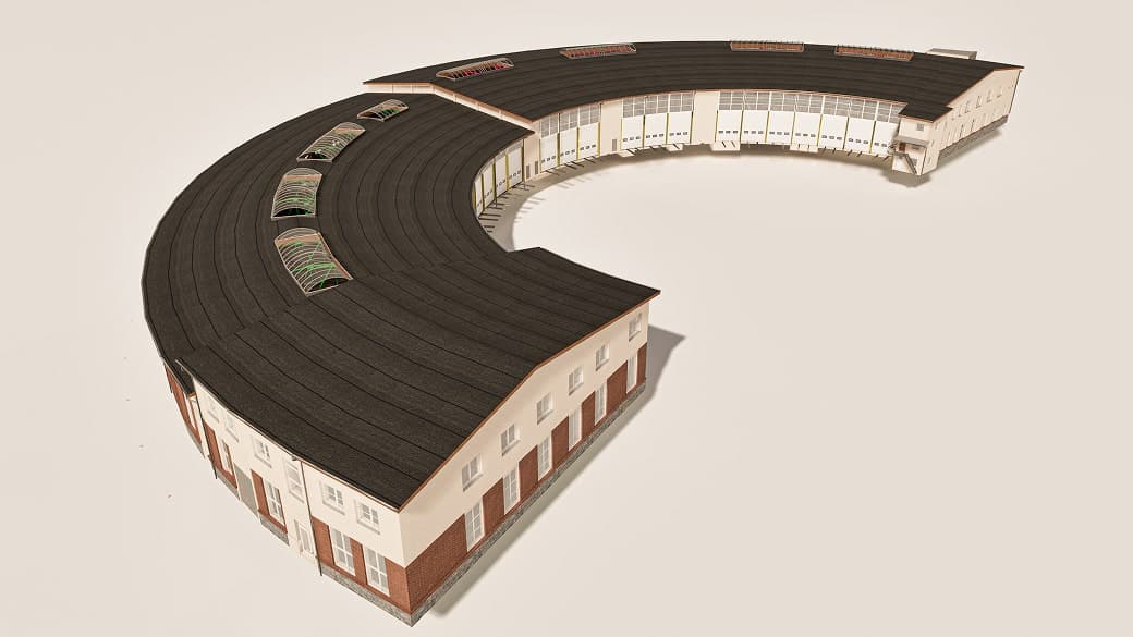 Pasport Velké Rotundy v České Třebové | 3D Dokumentace pro České Dráhy
